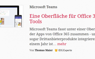 CIO – Eine Oberfläche für Office 365 Tools