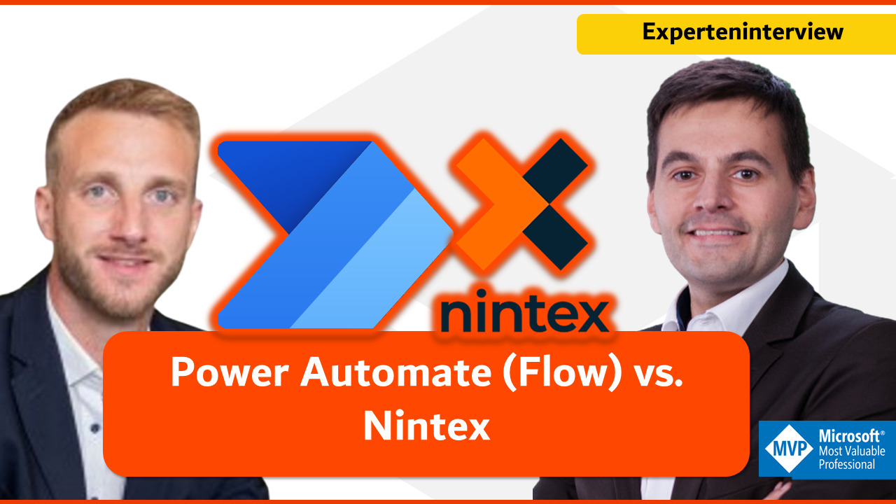Power Automate (Flow) vs. Nintex Beitragsbild