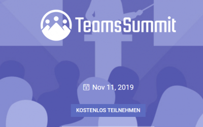 Virtueller Teams Summit am 11.11.2019