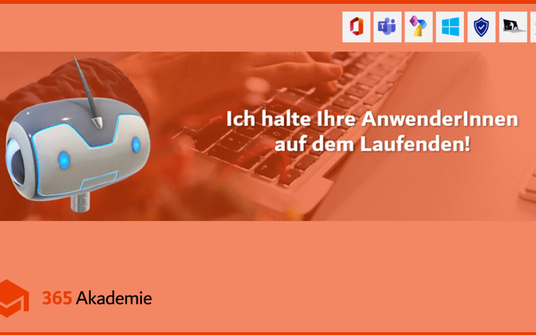 Modern Work-Newsbot für Ihre AnwenderInnen