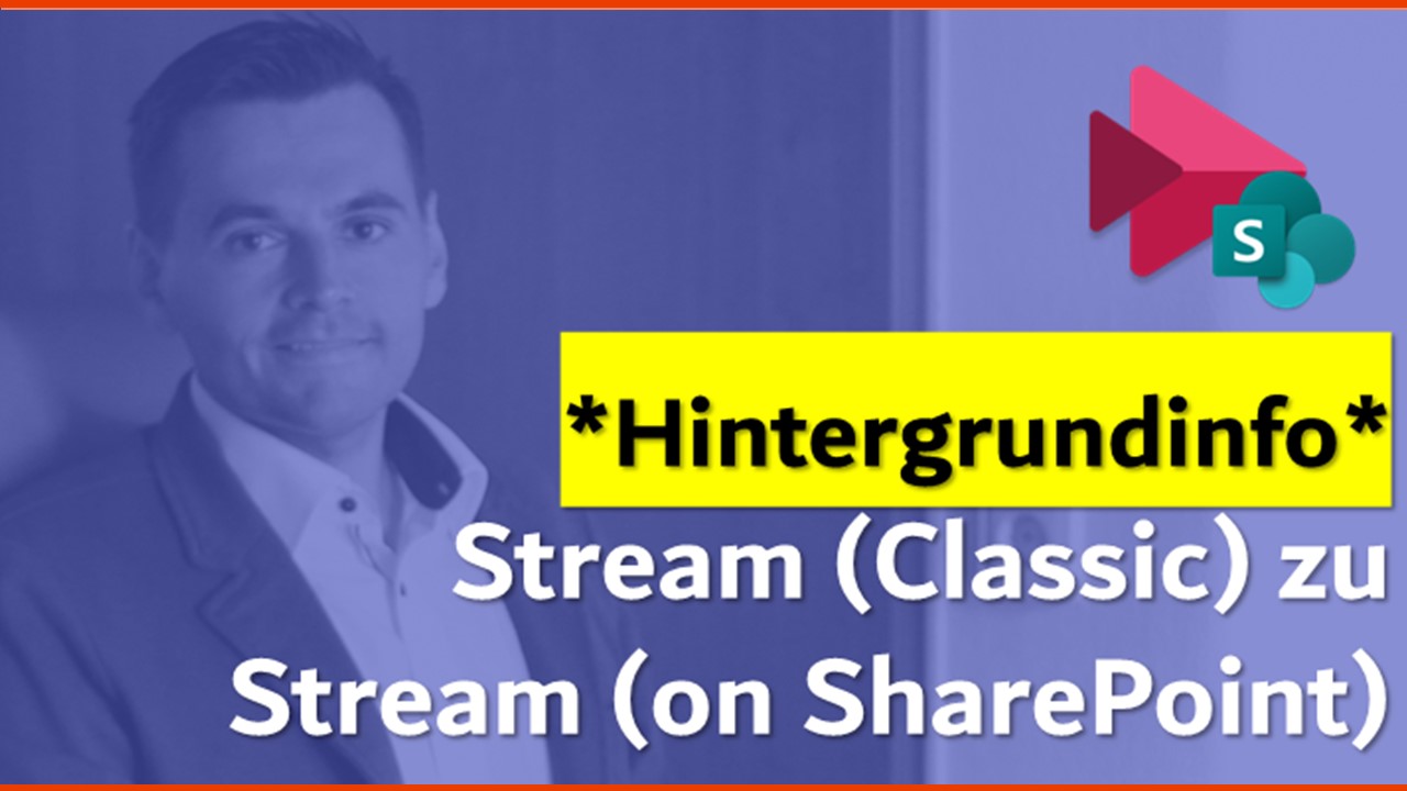 Beitragsbild Hintergrundinfo Stream on SharePoint