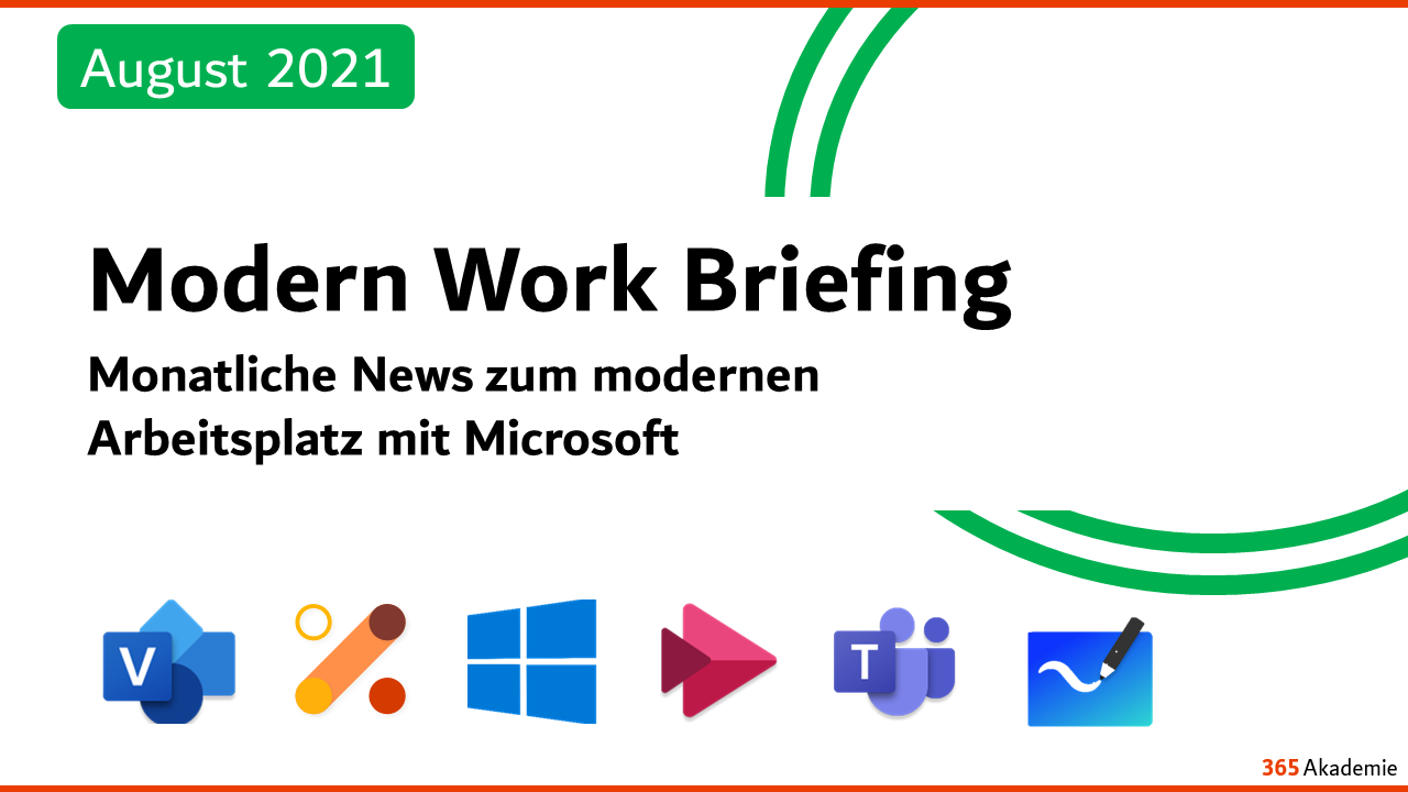 Modern Work Briefing August