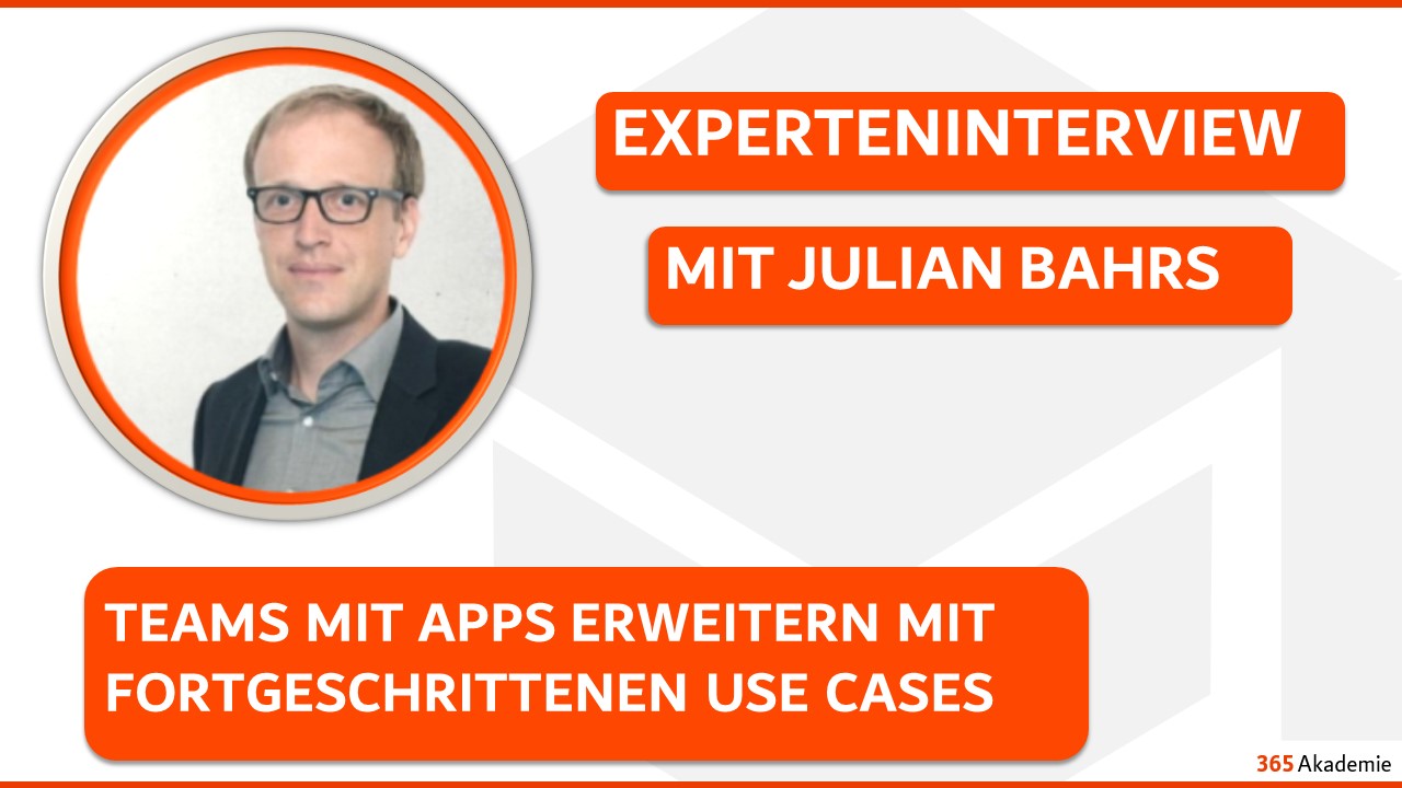 Julian Bahrs im Experteninterview