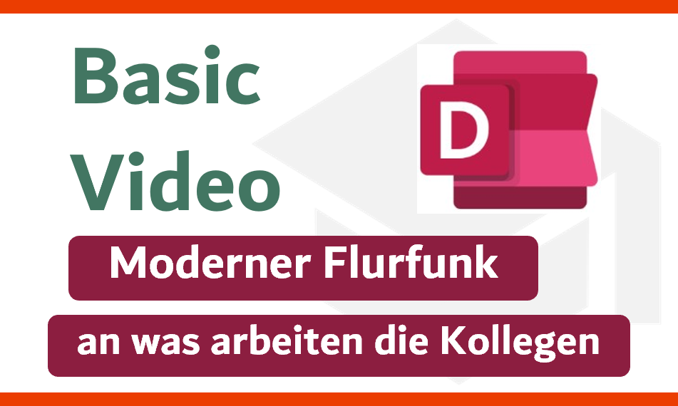 Moderner Flurfunkt – an was arbeiten die Kollegen?