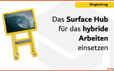 eLearning: Surface Hub für das hybride Arbeiten einsetzen