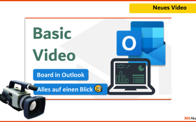 Board in Outlook – alles auf einen Blick