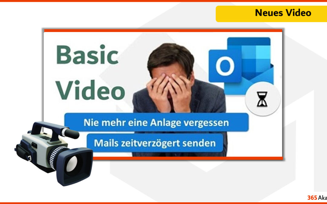 Nie mehr eine Anlage vergessen – Mails zeitverzögert senden ⏳