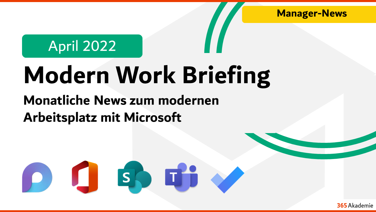 Modern Work Briefing April Beitragsbild