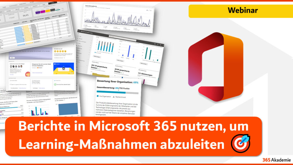 Berichte in Microsoft 365 nutzen, um Learning Maßnahmen abzuleiten