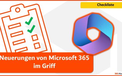 Neuerungen von Microsoft 365 im Griff