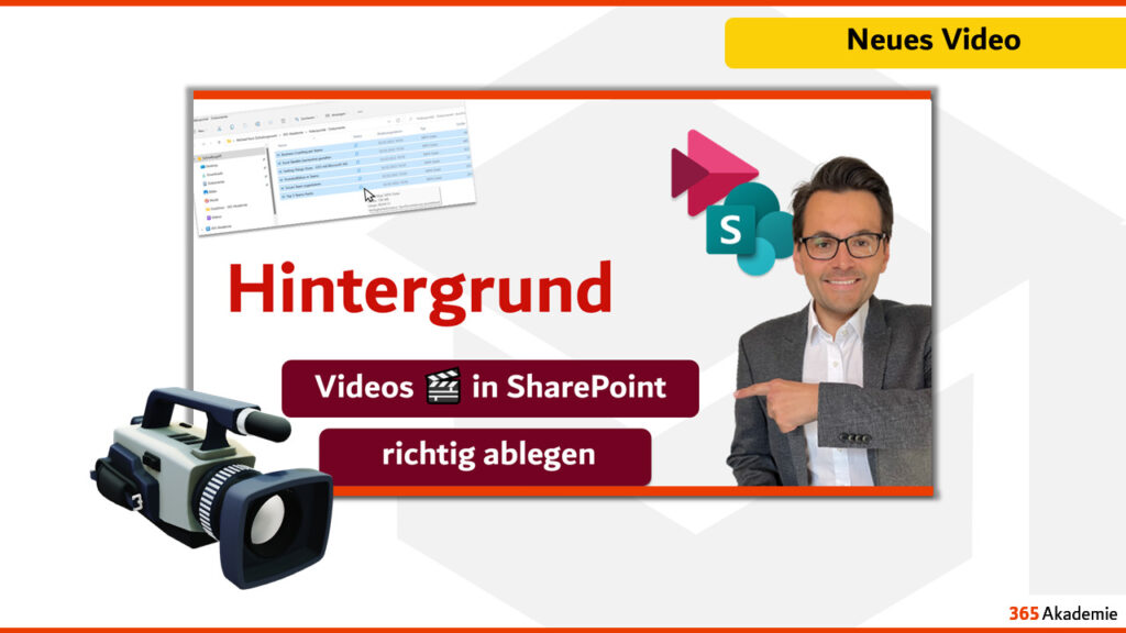 Videos in SharePoint Beitragsbild