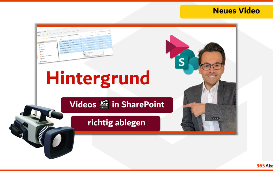 Videos in SharePoint richtig ablegen