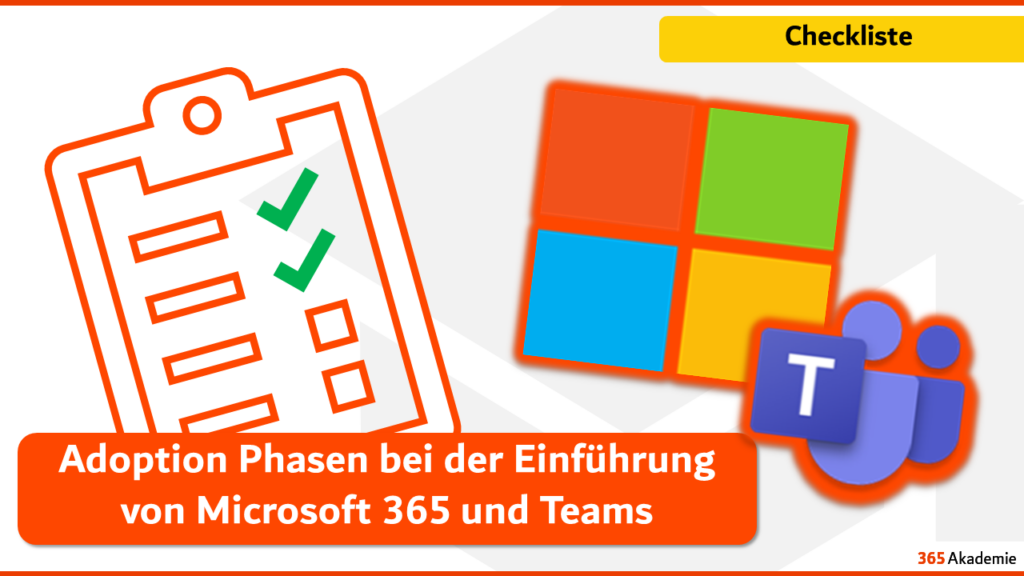 Adoption Phasen bei der Einführung von Microsoft 365 und Teams