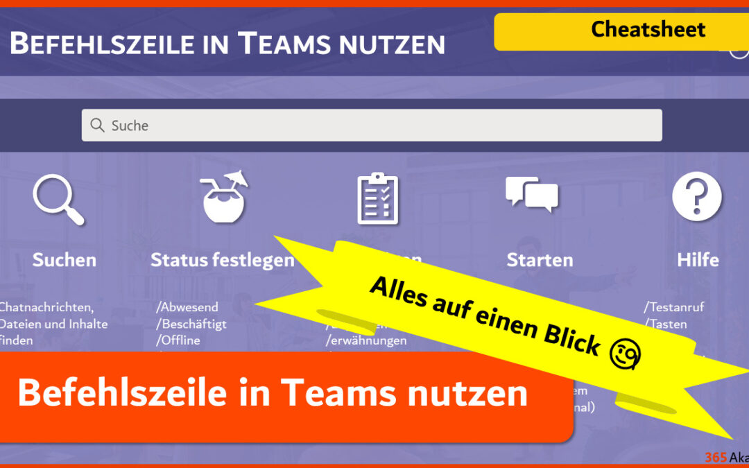 Befehlszeile in Teams nutzen