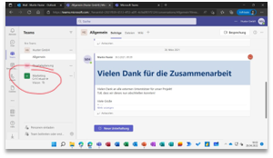 Shared Channels in Microsoft Teams