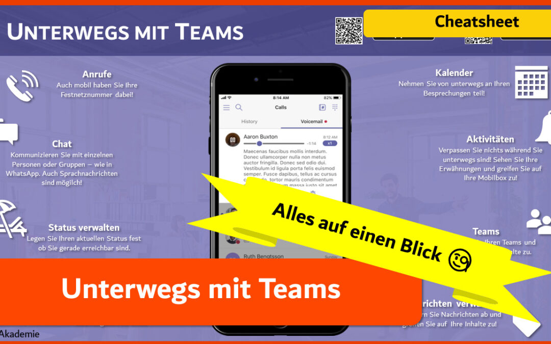 Unterwegs mit Teams – die mobile App