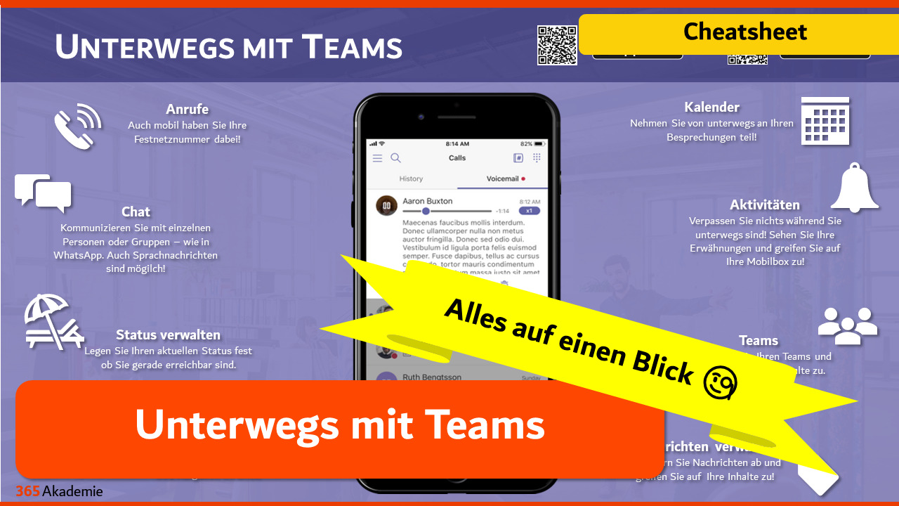 Unterwegs mit Teams Beitragsbild