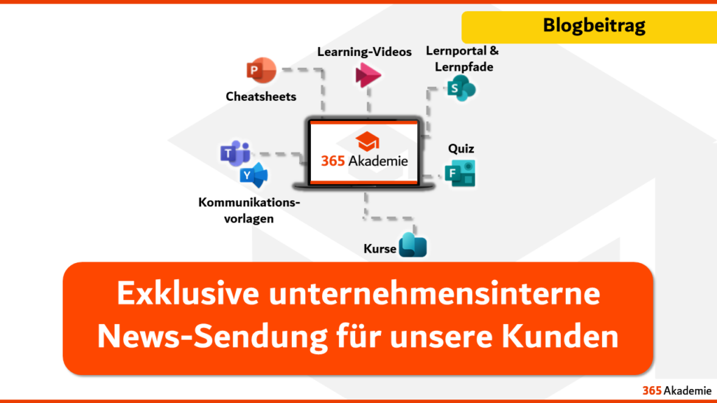 Exklusive unternehmensinterne News-Sendung für unsere Kunden