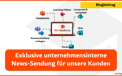 Exklusive unternehmensinterne News-Sendung für unsere Kunden