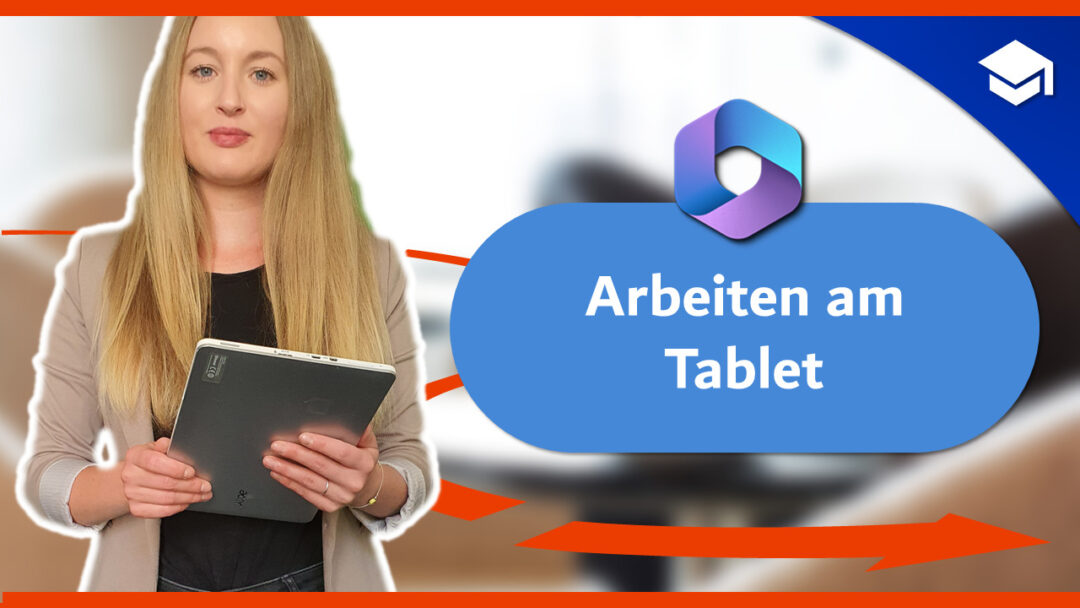 Arbeiten am Tablet