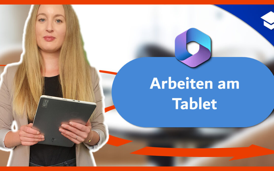 Arbeiten am Tablet