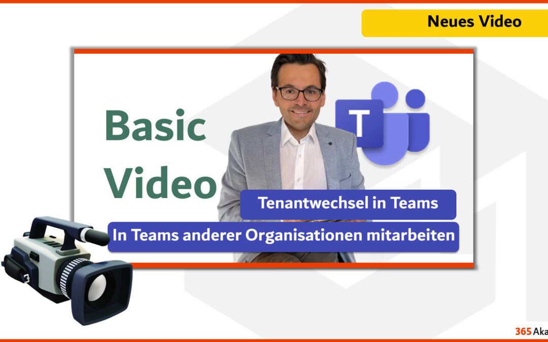 Tenantwechsel in Microsoft Teams