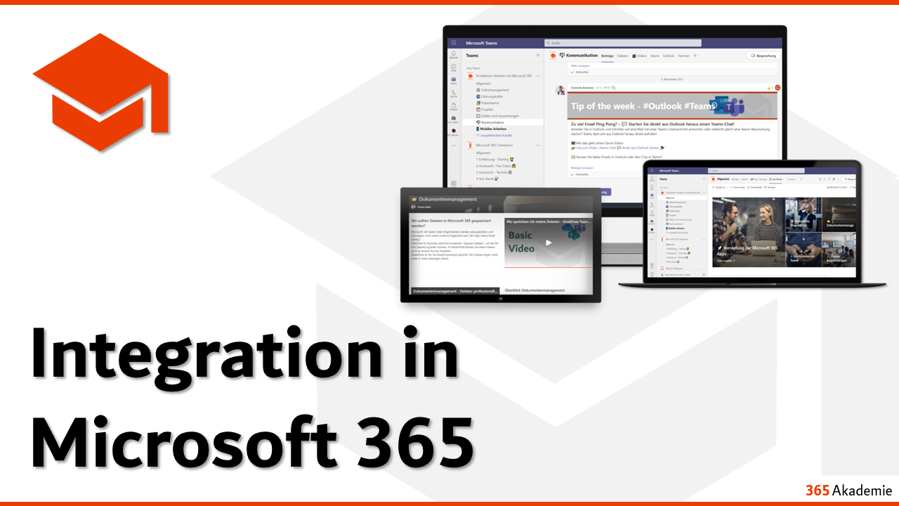 Integration in Microsoft 365