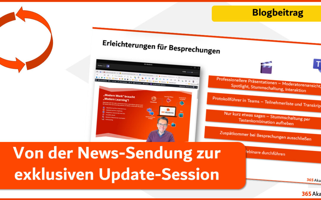 Exklusive Update-Session