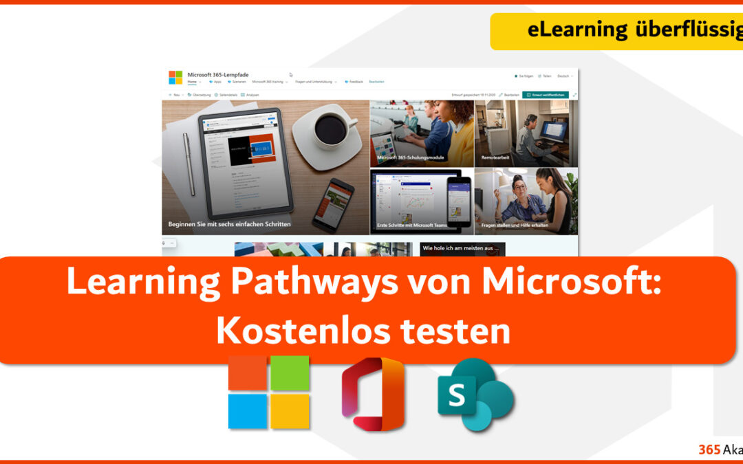 Learning Pathways von Microsoft kostenlos testen