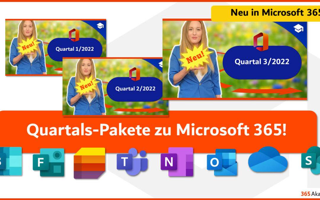 Quartals-Pakete zu Microsoft 365