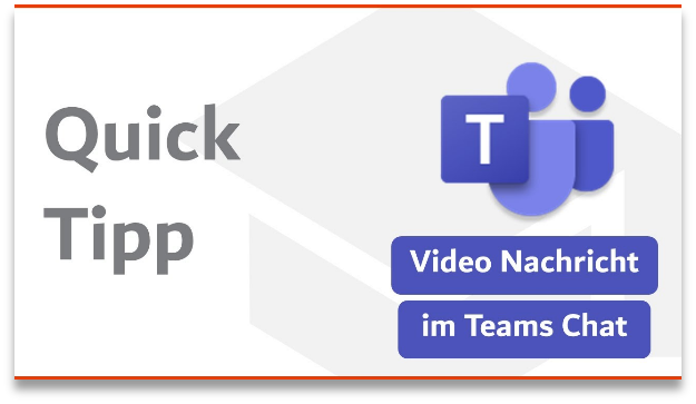 Video Nachricht im Teams Chat