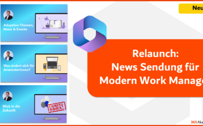 Das Ende der News-Sendung – Relaunch: News Sendung für Modern Work Manager