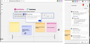 Kommentare gibt es künftig auch im Whiteboard