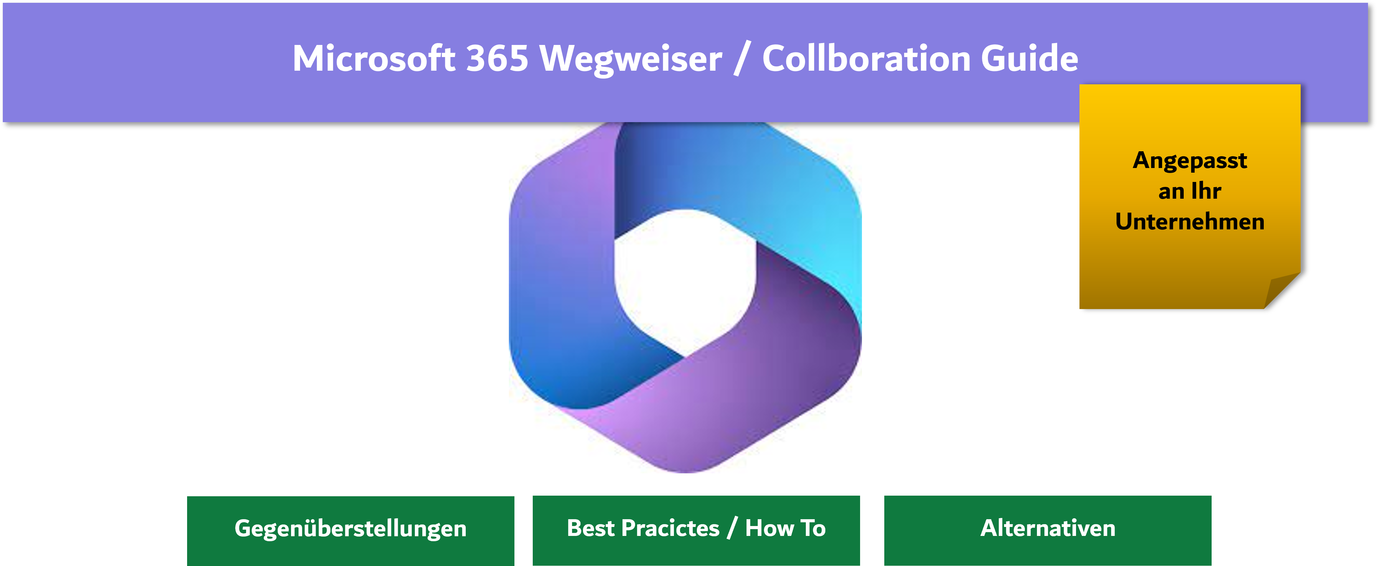 Microsoft 365 Wegweiser Collboration Guide