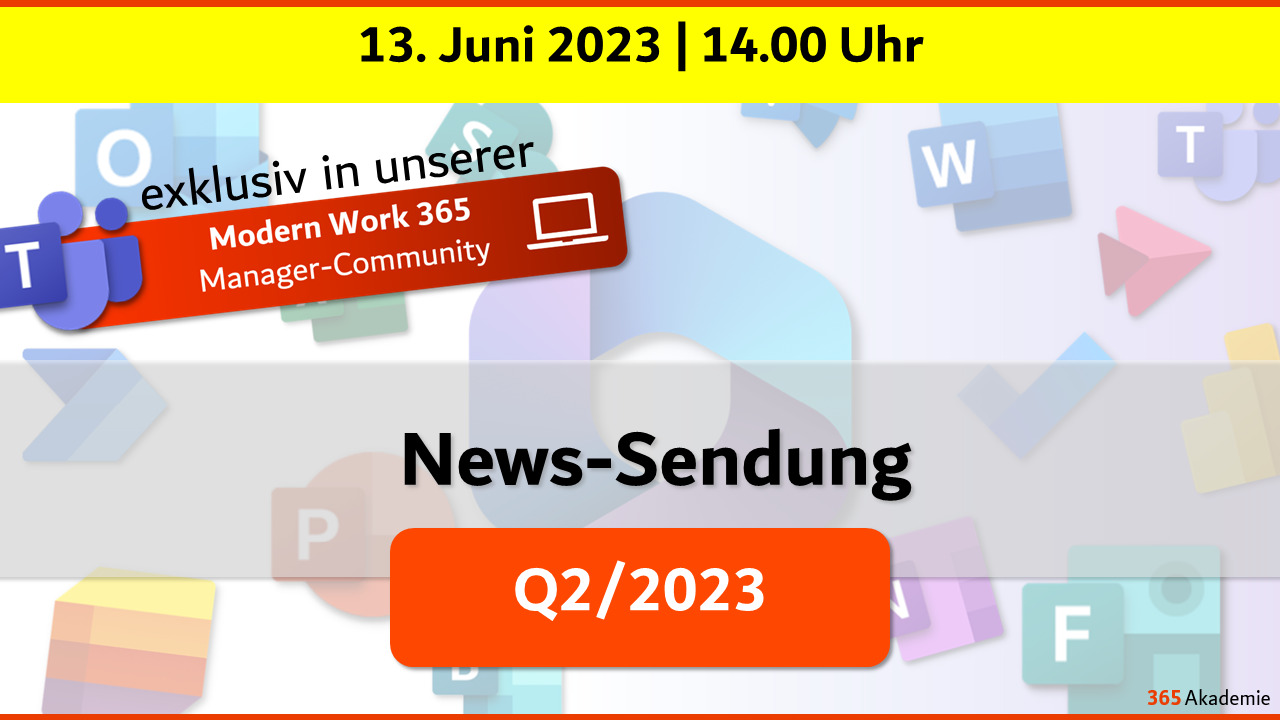 Beitragsbild News Sendung Q2 / 2023