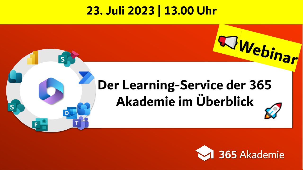 Der Learning-Service der 365 Akademie im Überblick