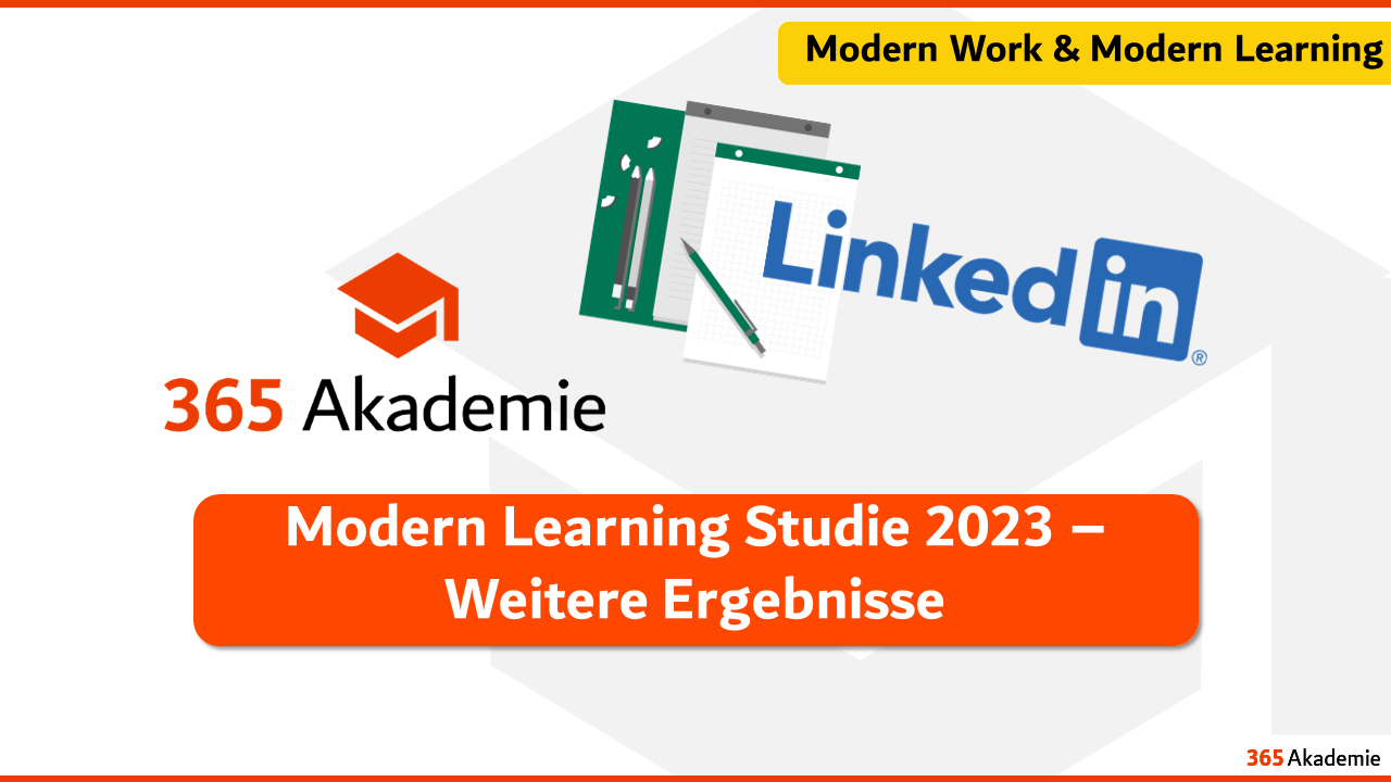 Modern Learning Studie 2023 – weitere Ergebnisse