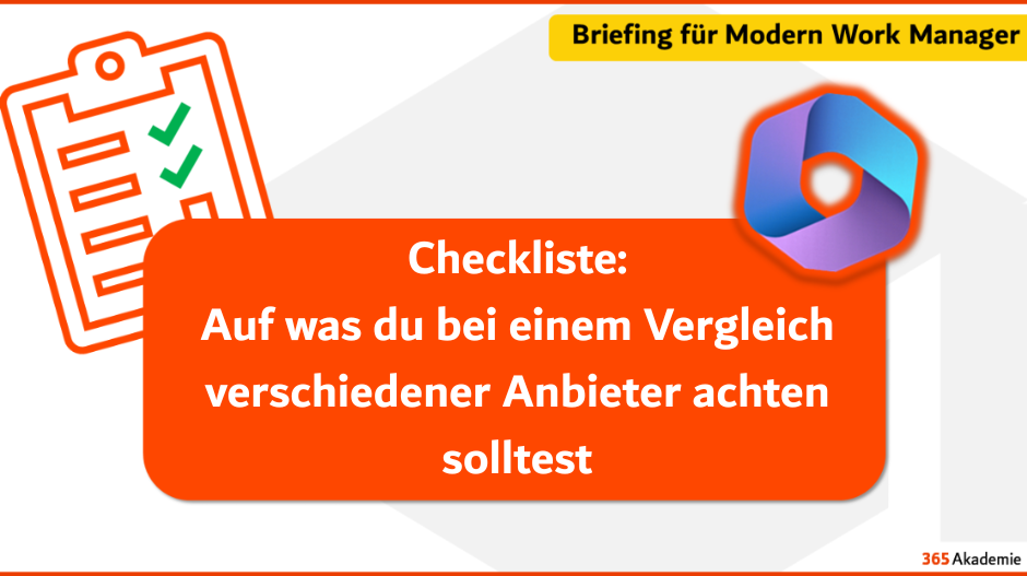 Titelbild Checkliste Anbieter-Vergleich