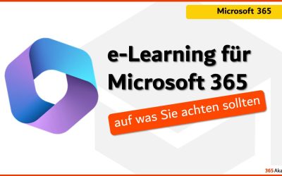 e-Learning für Microsoft 365 – auf was Sie achten sollten