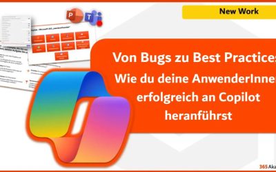 Von Bugs zu Best Practices – Wie du deine AnwenderInnen erfolgreich an Copilot heranführst