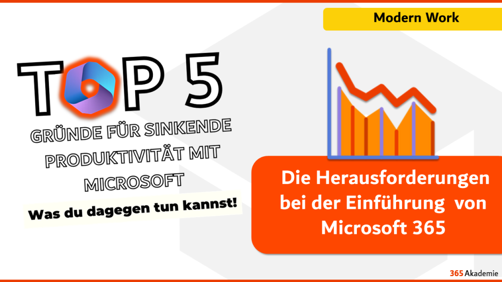 Die Herausforderungen bei der Einführung von Microsoft 365